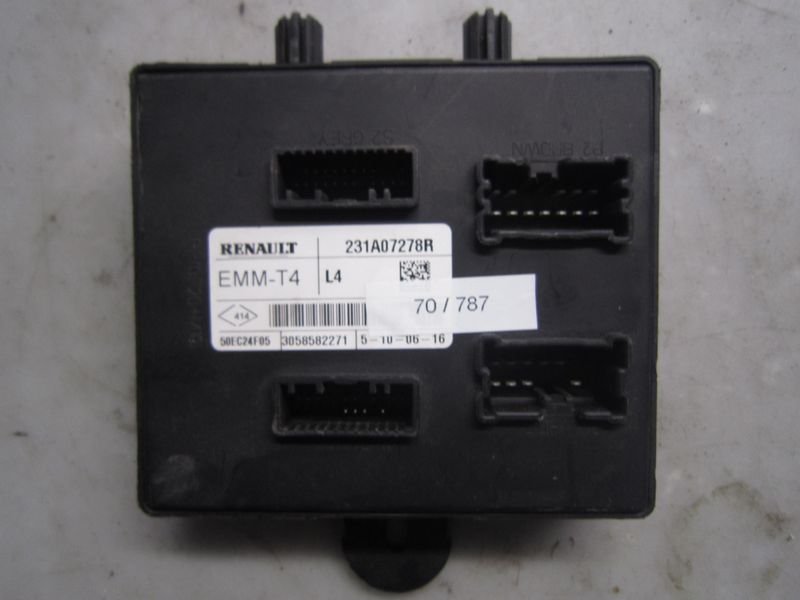 70-787 Modulo Controllo Bcm Renault EMM-T4 EMMT4 231A07278R L4   RENAULT  Varie
