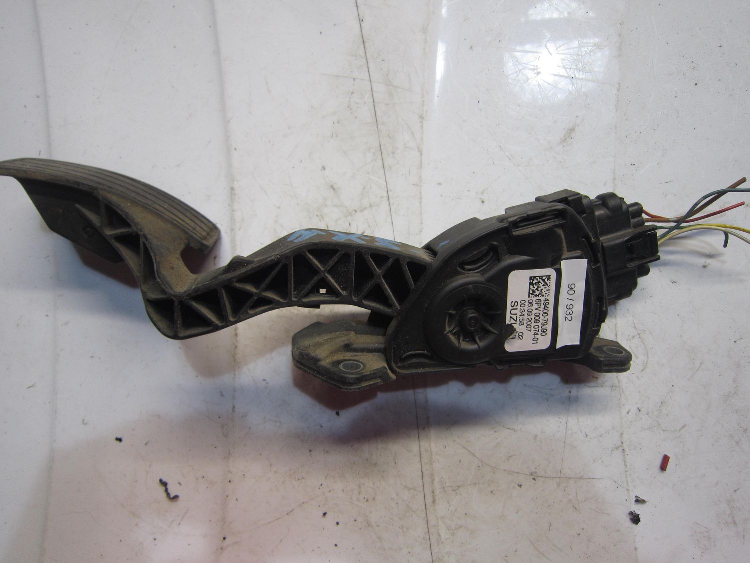 90-932 Pedale Acceleratore Suzuki 49400-79J90 4940079J90 6VP 009 074-01 SUZUKI Diesel SX4 90-932 Pedale Acceleratore Suzuki 49400-79J90 4940079J90 6VP 009 074-01 SUZUKI Diesel SX4