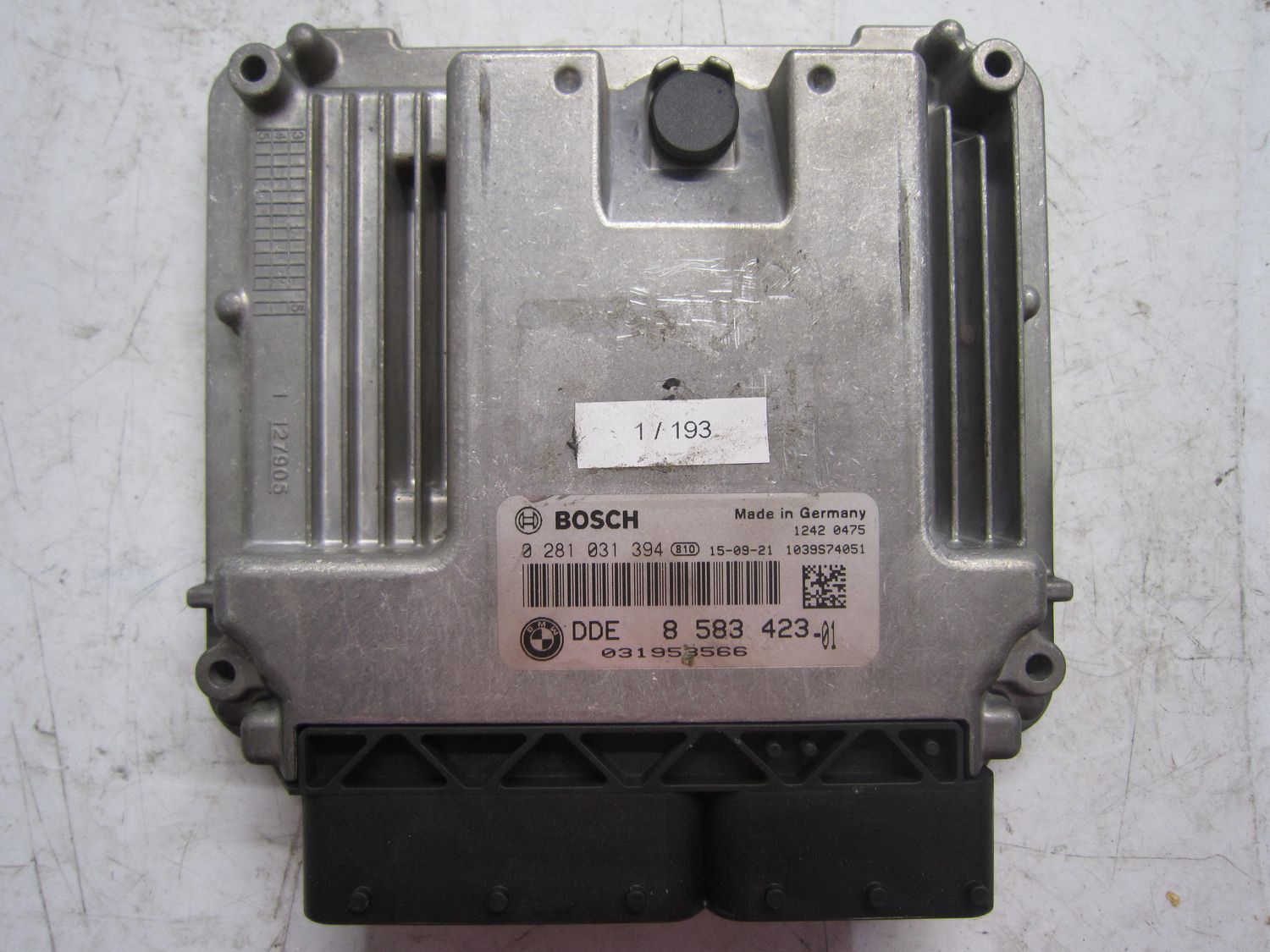 1-193 Centralina Motore Bosch 0 281 031 394 0281031394 8 583 423 1039S74051 74454074 MINI Diesel COUNTRYMAN 1-193 Centralina Motore Bosch 0 281 031 394 0281031394 8 583 423 1039S74051 74454074 MINI Diesel COUNTRYMAN