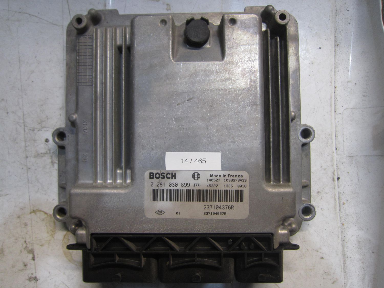 14-465 Centralina Motore Bosch 0 281 030 899 0281030899 237104376R 1039S73439 237104627R RENAULT Diesel Captur 14-465 Centralina Motore Bosch 0 281 030 899 0281030899 237104376R 1039S73439 237104627R RENAULT Diesel Captur