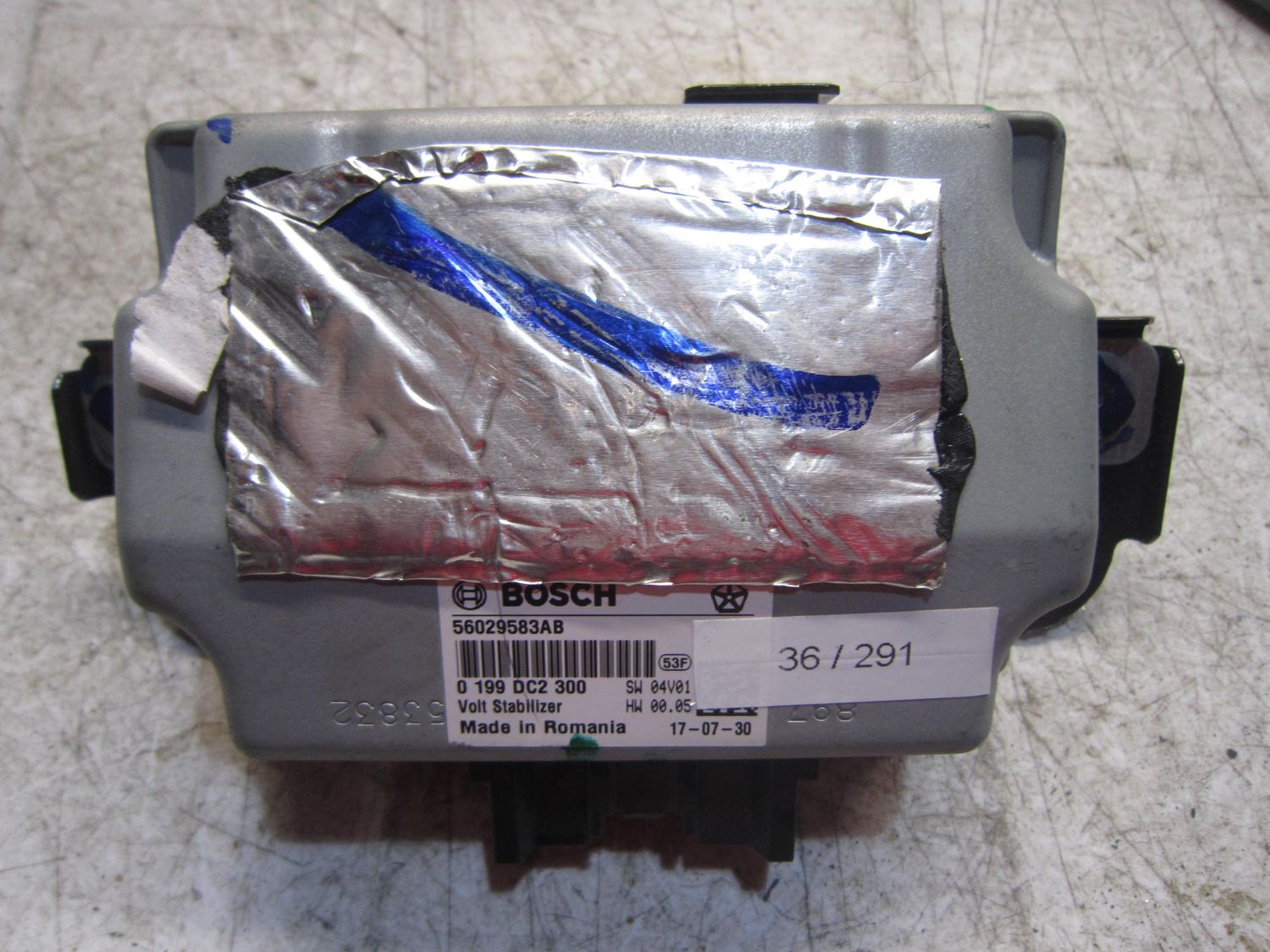 36-291 Regolatore Di Tensione Bosch 0 199 DC2 300 0199DC2300 56029583AB    JEEP  COMPASS