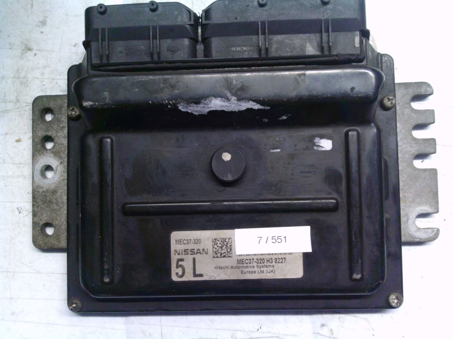 7-551 Centralina Motore Hitachi MEC37-320 MEC37320 MEC37-320 H3 8227 5 L   NISSAN Benzina Micra