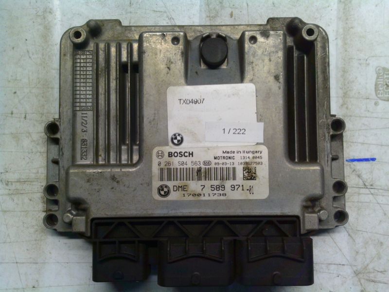 1-222 Centralina Motore Bosch 0 261 S04 563 0261S04563 7 589 971 1039S27503 170116636  MINI Benzina Cooper