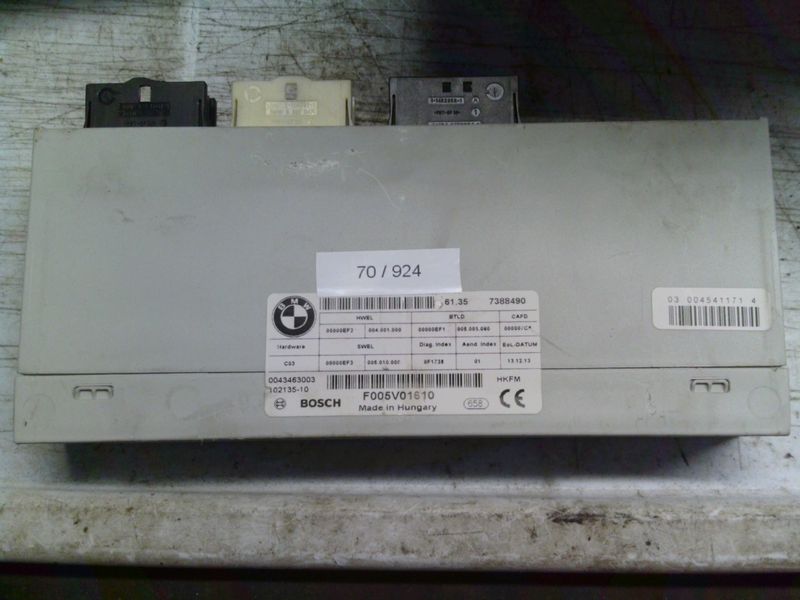 70-924 Centralina Portellone Bosch 61.35 7388490 61.357388490 F005V01610    BMW  VARIE