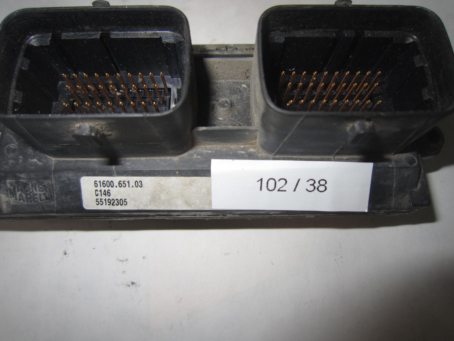 102-38 Centralina Motore Magneti Marelli IAW 5AF.P3 IAW5AF.P3 61600.651.03 C146 55192305 HW303/19BA-W34 FIAT Benzina Punto 102-38 Centralina Motore Magneti Marelli IAW 5AF.P3 IAW5AF.P3 61600.651.03 C146 55192305 HW303/19BA-W34 FIAT Benzina Punto