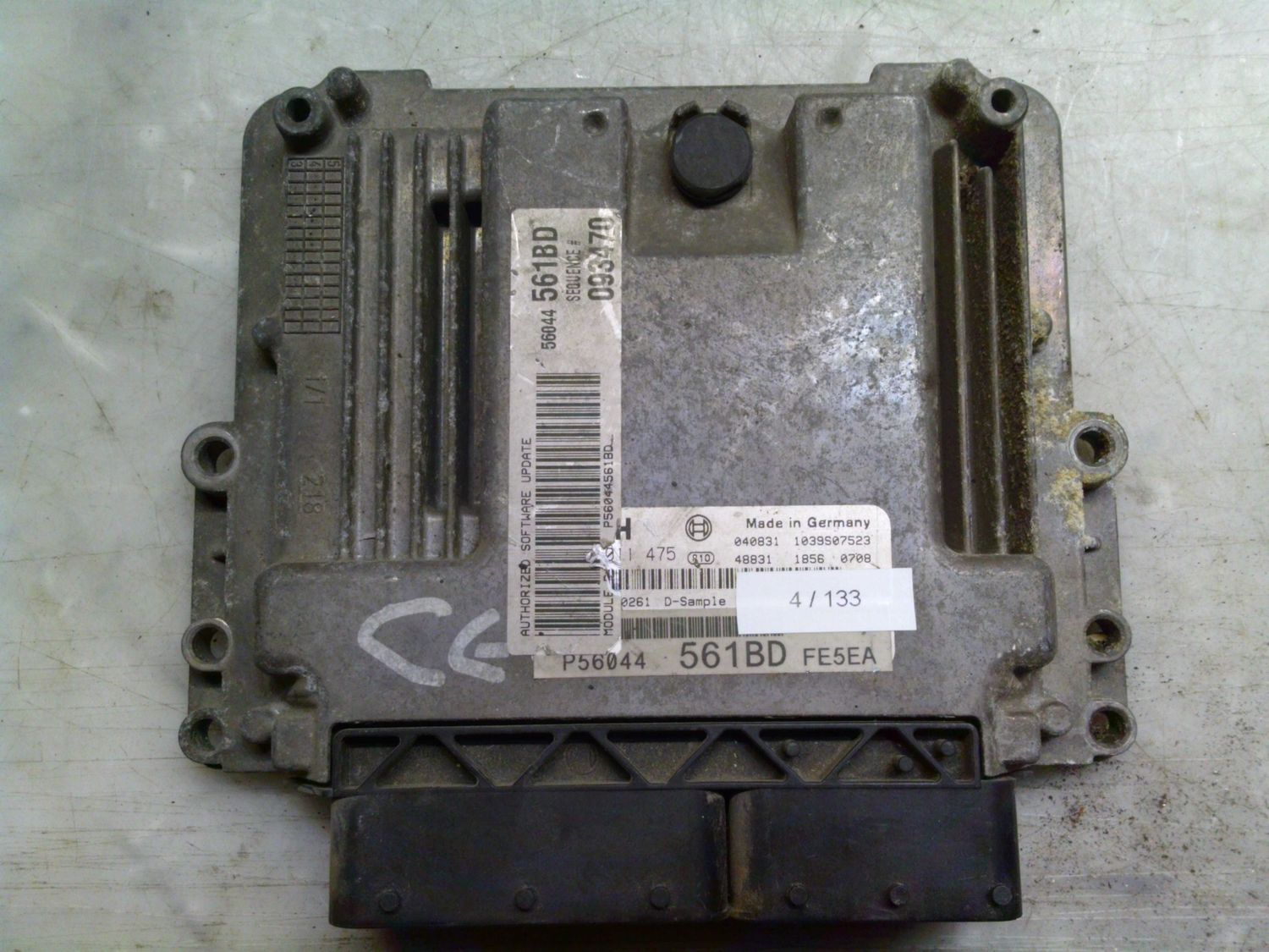 4-133 Centralina Motore Bosch 0 281 011B475 0281011B475 P56044 561BD FE5EA 1039S07523   JEEP Diesel CHEROKEE