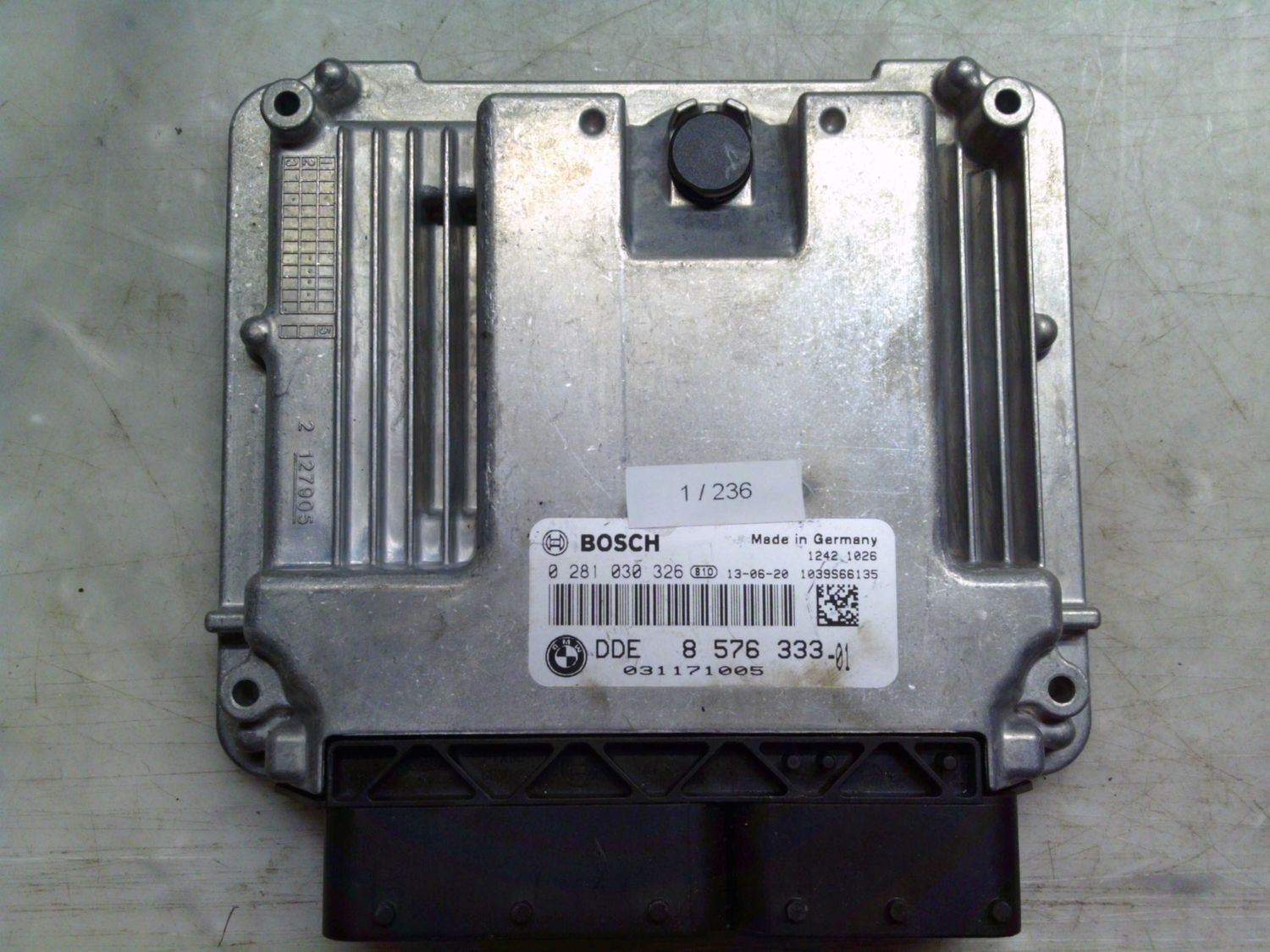 1-236 Centralina Motore Bosch 0 281 030 326 0281030326 8 576 333 1039S66135   BMW Diesel SERIE X
