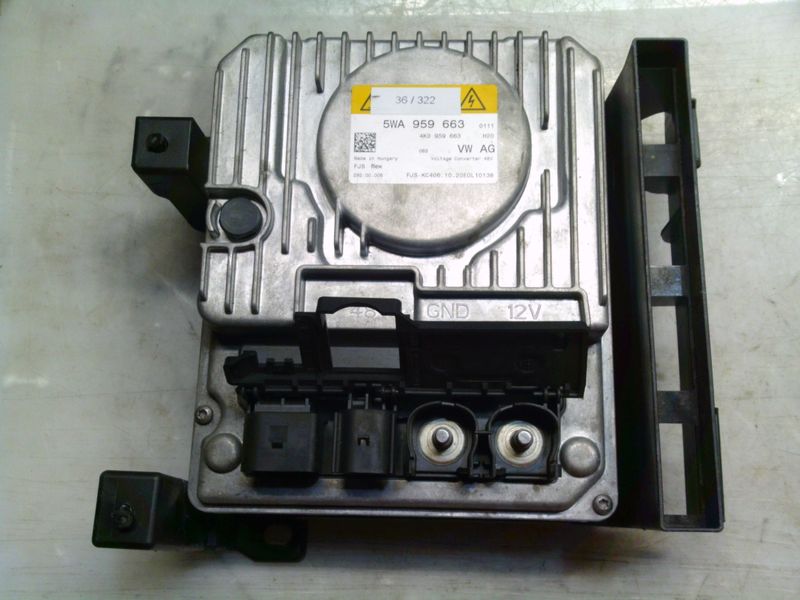 36-322 Convertitore Di Tensione Volkswagen 5WA 959 663 5WA959663 4K0 959 663    VOLKSWAGEN Benzina GOLF