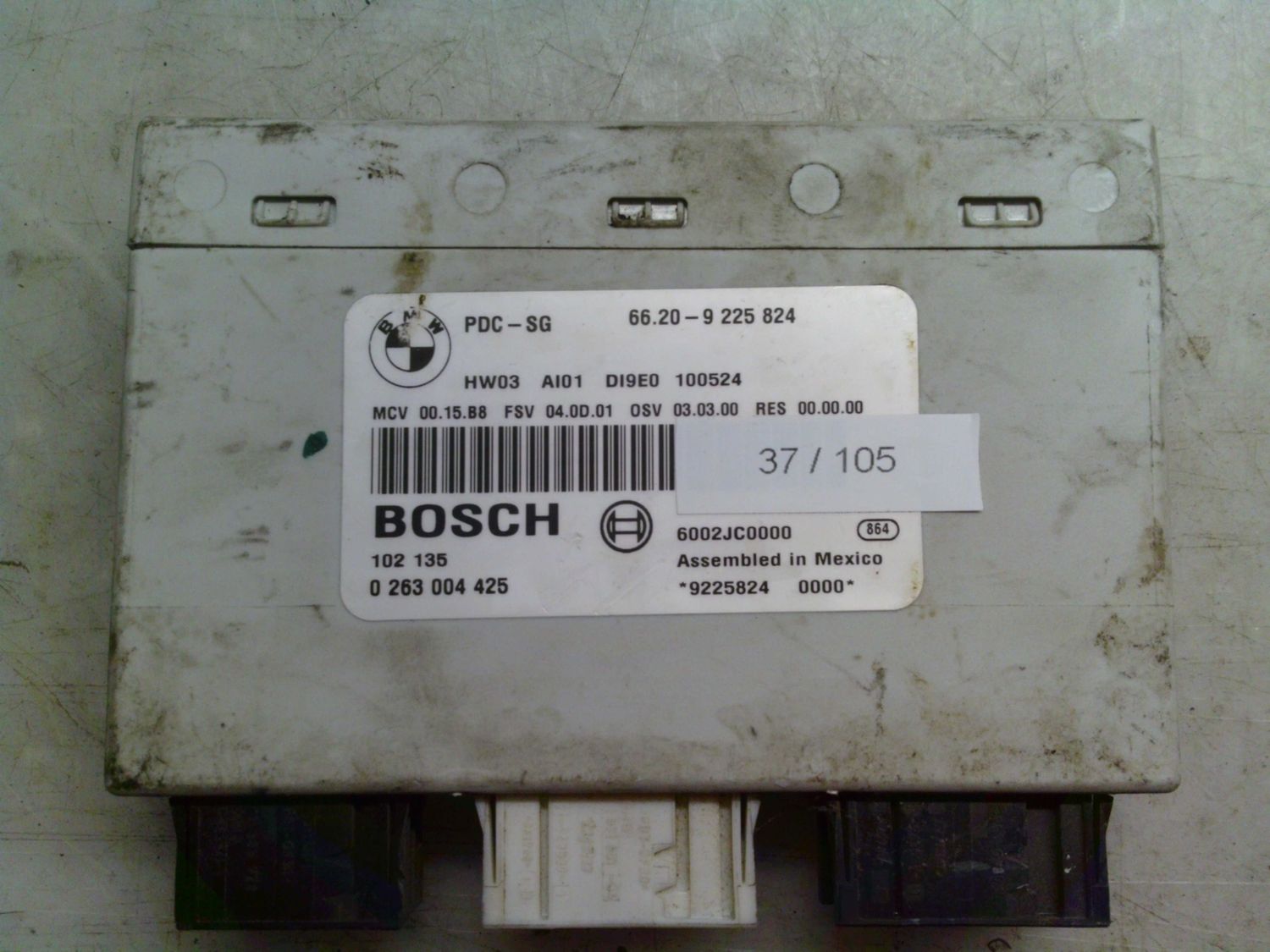 37-105 Centralina sensori parcheggio Bosch 0 263 004 426 0263004426 PDC-SG    MINI  Countryman