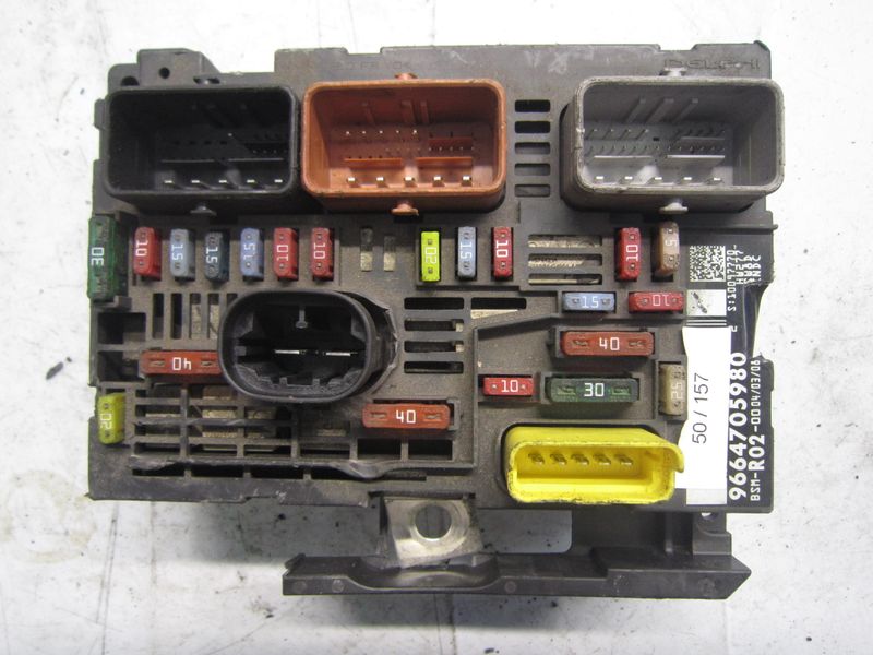 50-157 Body Computer Delphi 9664705980   BSM-R02-00 HW277 SW8D  CITROEN / PEUGEOT Diesel Varie