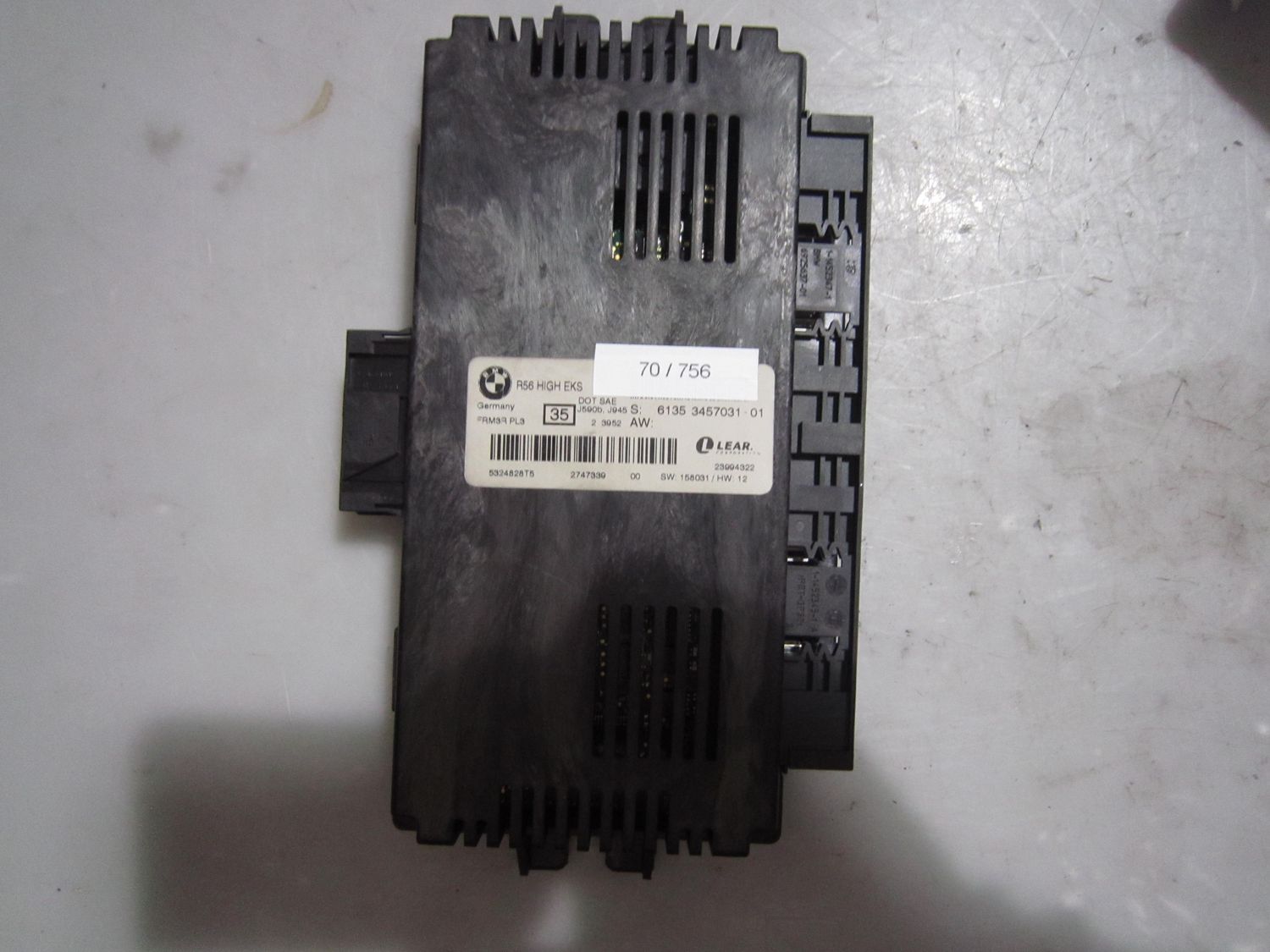 70-756 Centralina Fari Lear 6135 3457031-01 6135345703101 R56 HIGH EKS FRM3R PL3   MINI  Cooper