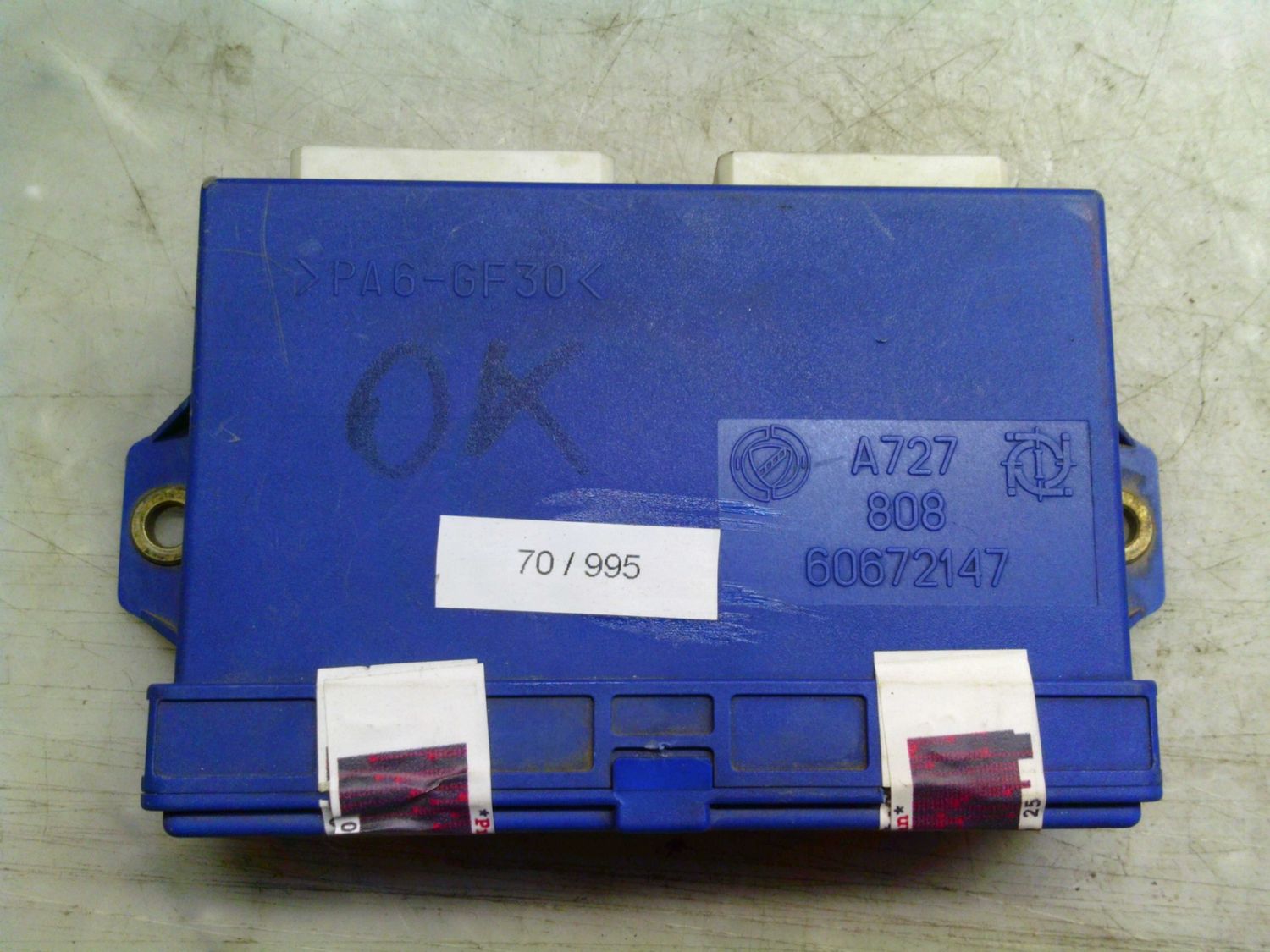 70-995 Centralina Modulo Confort Alfa Romeo / Fiat / Lancia 60672147   A727 808   ALFA ROMEO  166