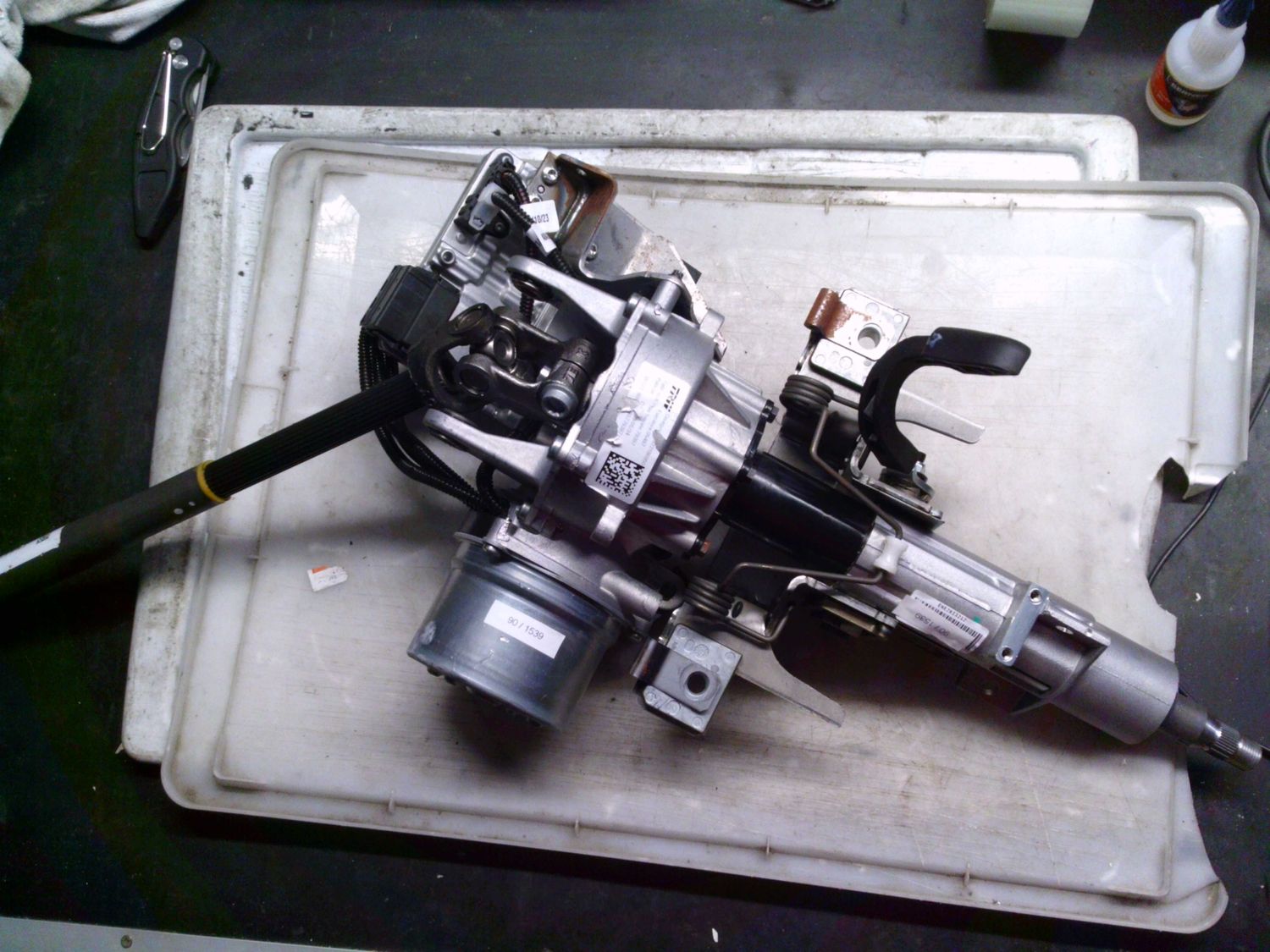 90-1539 Piantone Sterzo Trw 00522186950   A023P890 B A005085 ADC10.4  JEEP  COMPASS