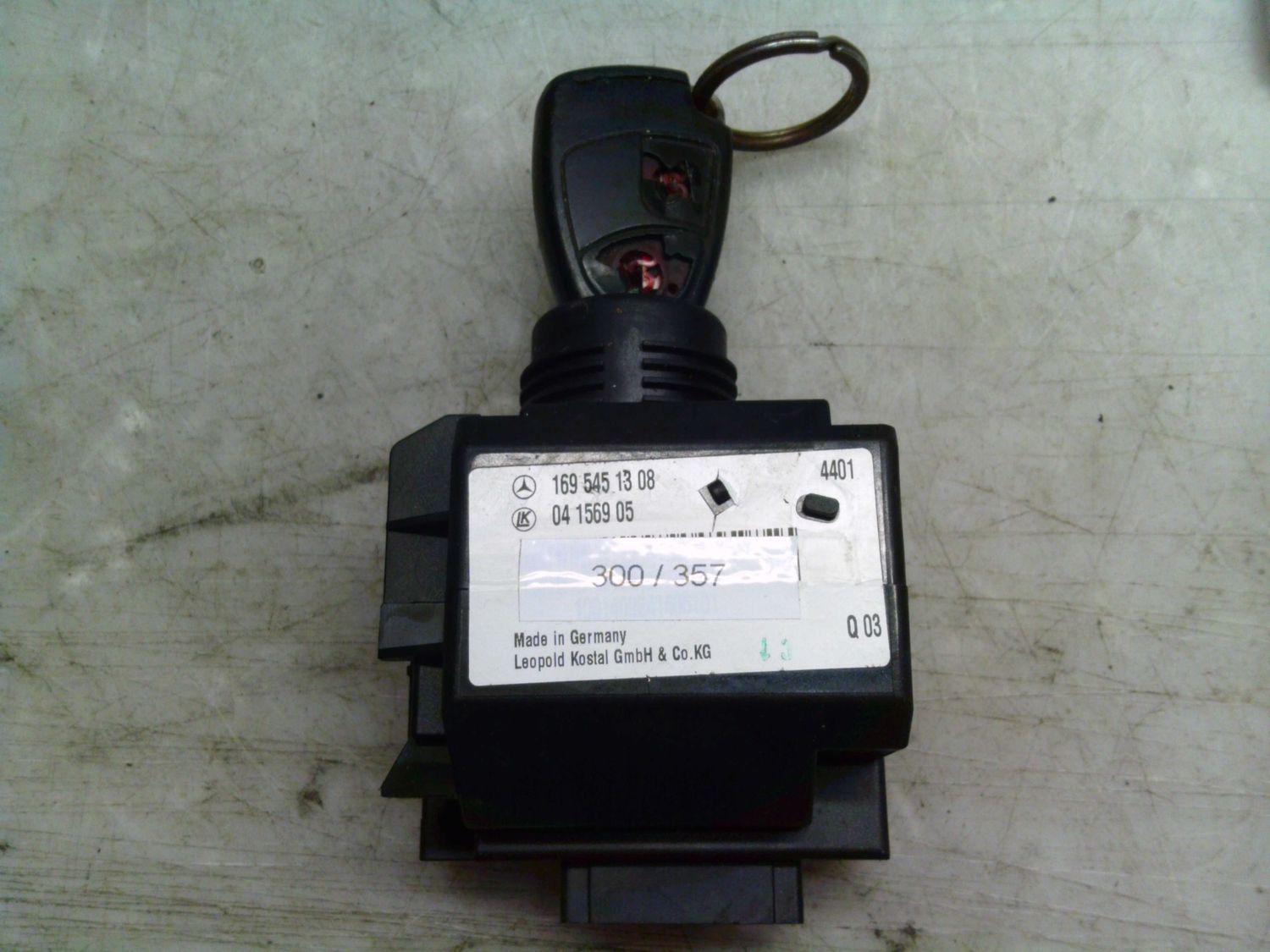 300-357 Blocchetto Accensione Leopold Kostal 169 545 13 08 1695451308 04 1569 05    MERCEDES  Classe A