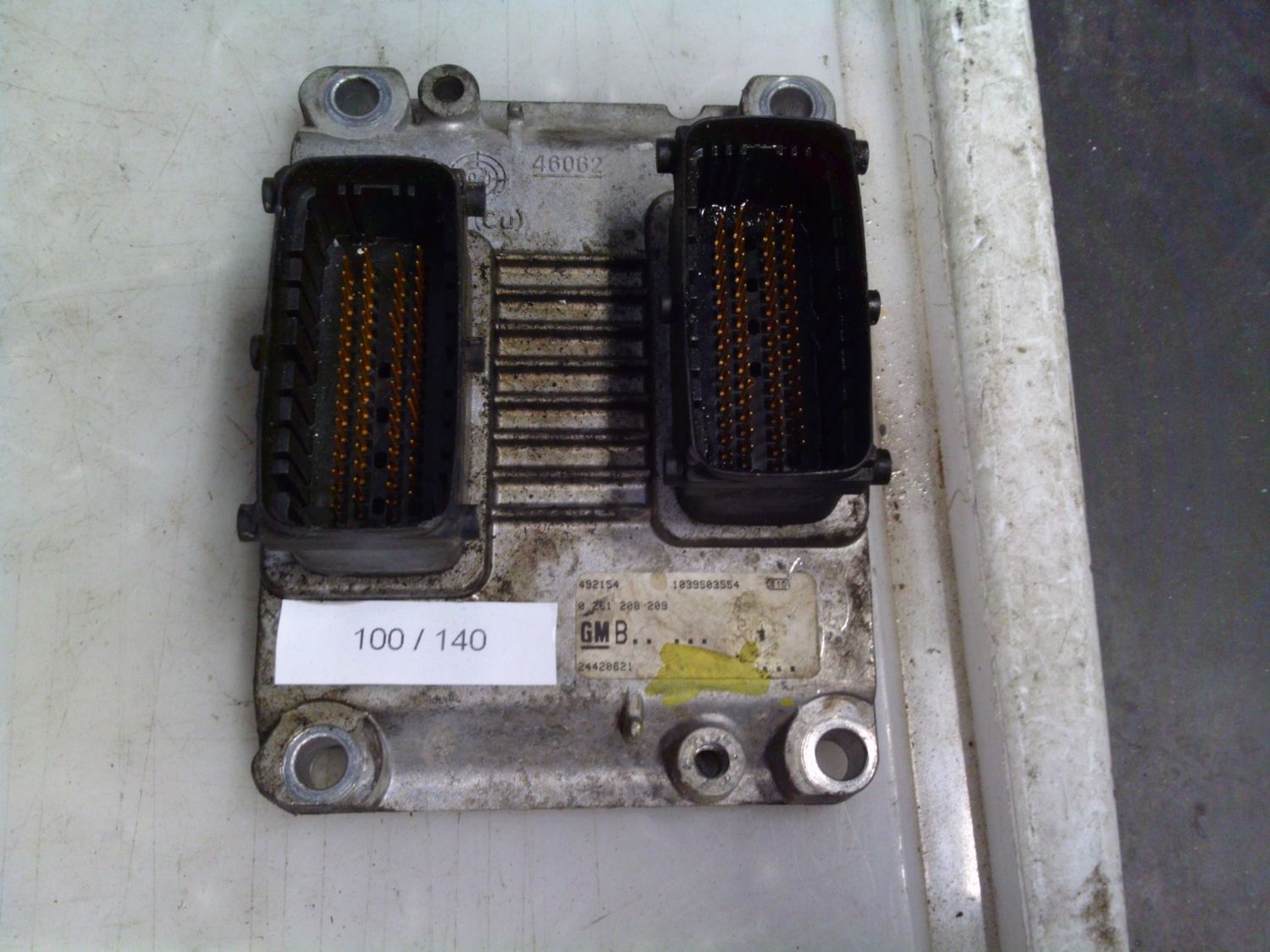 100-140 Centralina Motore Bosch 0 261 208 209 0261208209 55353613 1039S17954   OPEL Benzina CORSA