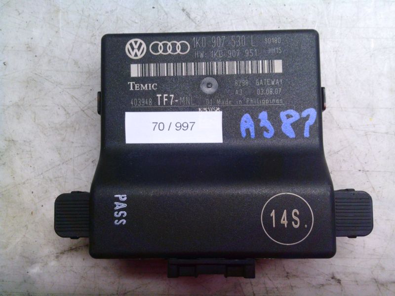 70-997 Modulo Gateway Temic 1K0 907 530 L 1K0907530L 1K0 907 951 TF7-MNL   VOLKSWAGEN  VARIE