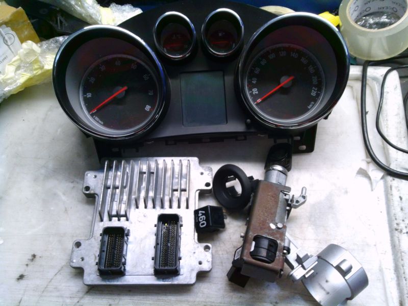 95-409 Kit Motore Opel 12638732   12636386 13346198 13308436  20939745  CHIAVE E83 OPEL Benzina MERIVA