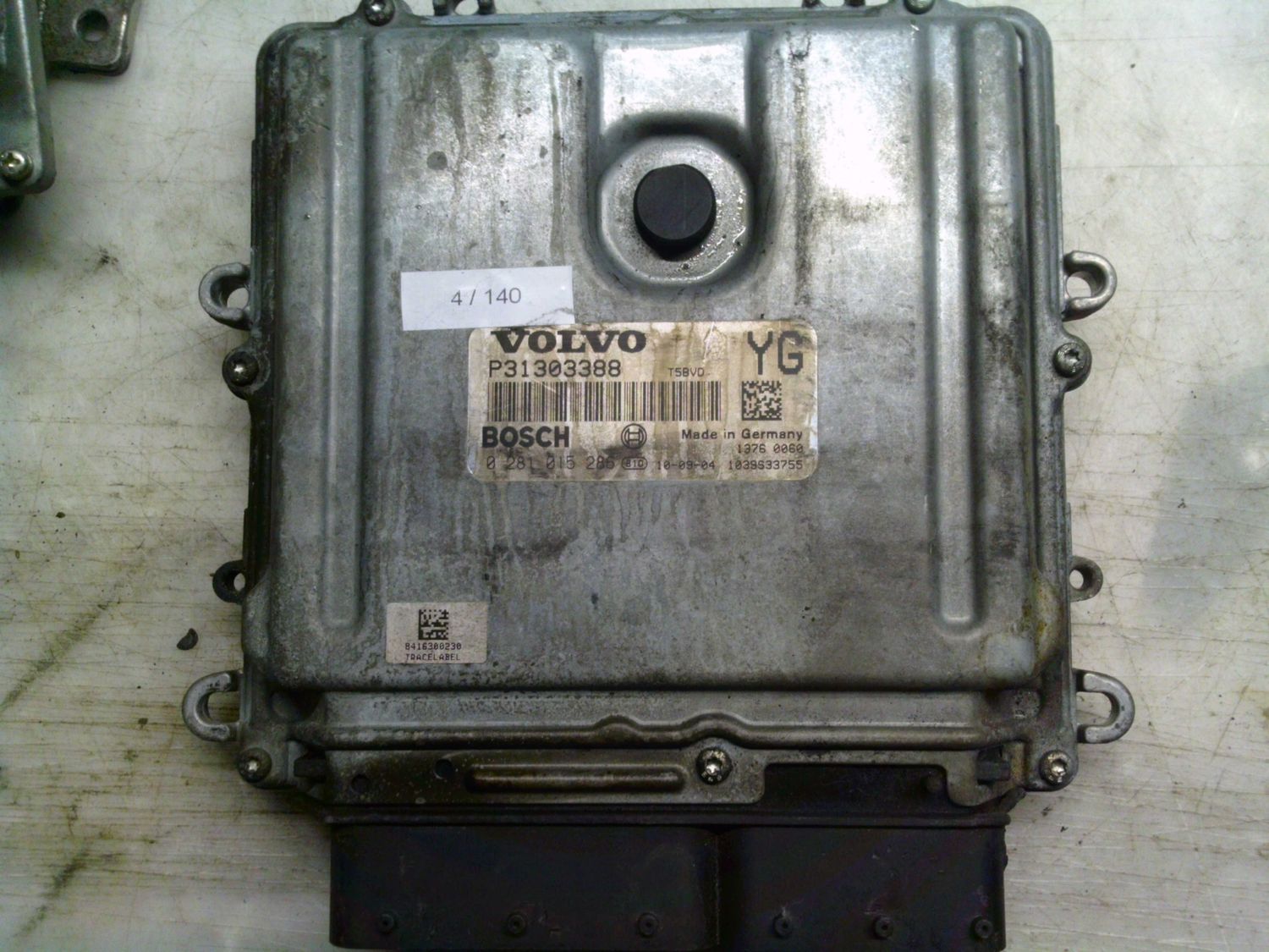 4-140 Centralina Motore Bosch 0 281 015 286 0281015286 P31303388 1039S33755 YG  VOLVO Diesel S 60