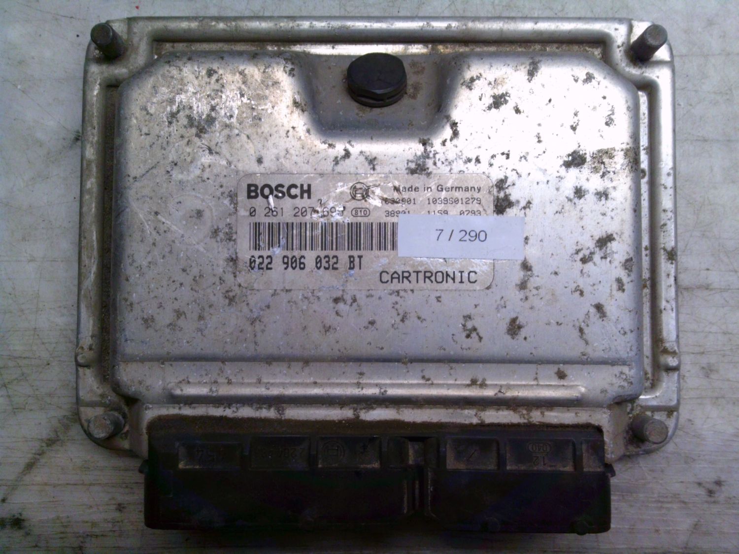 7-290 Centralina Motore Bosch 0 261 207 696 0261207696 022 906 032 BT 1039S01279 Porsche Benzina Cayenne 7-290 Centralina Motore Bosch 0 261 207 696 0261207696 022 906 032 BT 1039S01279 Porsche Benzina Cayenne