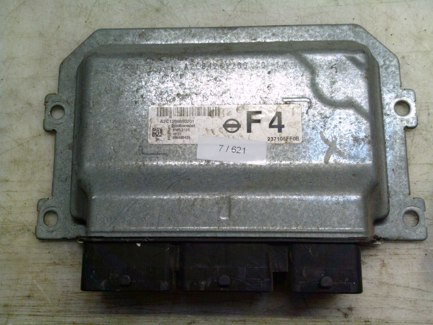 7-621 Centralina Motore Continental A2C1289880201 EMS3125 237105FF0B F4 Nissan Benzina Micra 7-621 Centralina Motore Continental A2C1289880201 EMS3125 237105FF0B F4 Nissan Benzina Micra