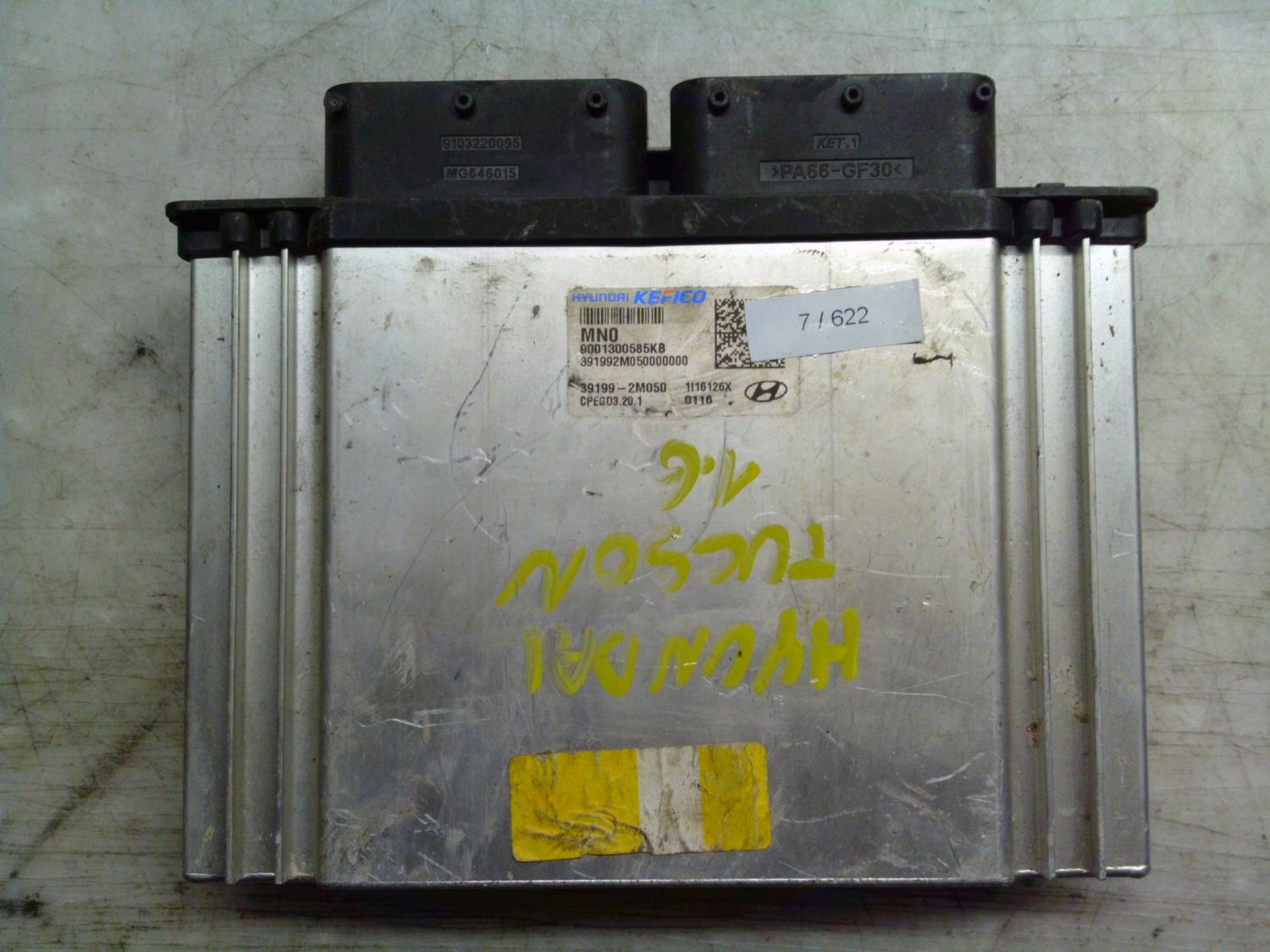 7-622 Centralina Motore Kefico 39199-2M150 391992M150 9001300585KB MN0 CPEGD3.20.1 HYUNDAI Elettrica / Benzina Tucson 7-622 Centralina Motore Kefico 39199-2M150 391992M150 9001300585KB MN0 CPEGD3.20.1 HYUNDAI Elettrica / Benzina Tucson