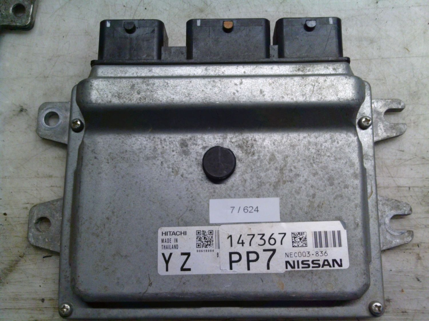 7-624 Centralina Motore Hitachi NEC003-836 NEC003836 147367 PP7    Nissan Benzina Micra