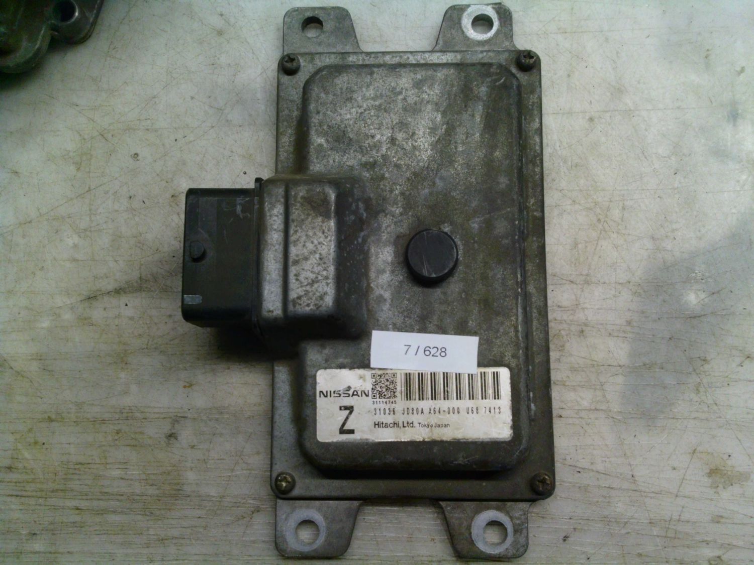 7-628 Centralina Cambio Automatico Hitachi 31036 JD80A A64-000 U68 7413 31036JD80AA64000U687413 Nissan Varie 7-628 Centralina Cambio Automatico Hitachi 31036 JD80A A64-000 U68 7413 31036JD80AA64000U687413 Nissan Varie