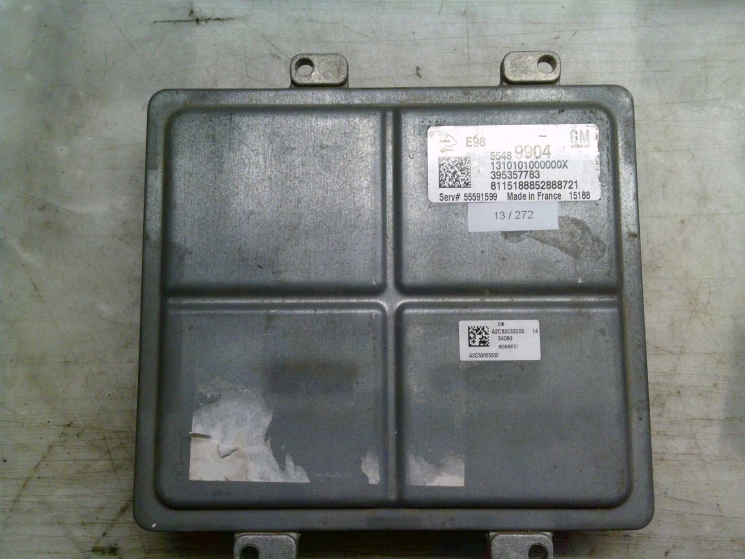 13-272 Centralina Motore Acdelco 55489904 55591599 395357783 A2C83055200 E98 Opel Diesel Insignia 13-272 Centralina Motore Acdelco 55489904 55591599 395357783 A2C83055200 E98 Opel Diesel Insignia