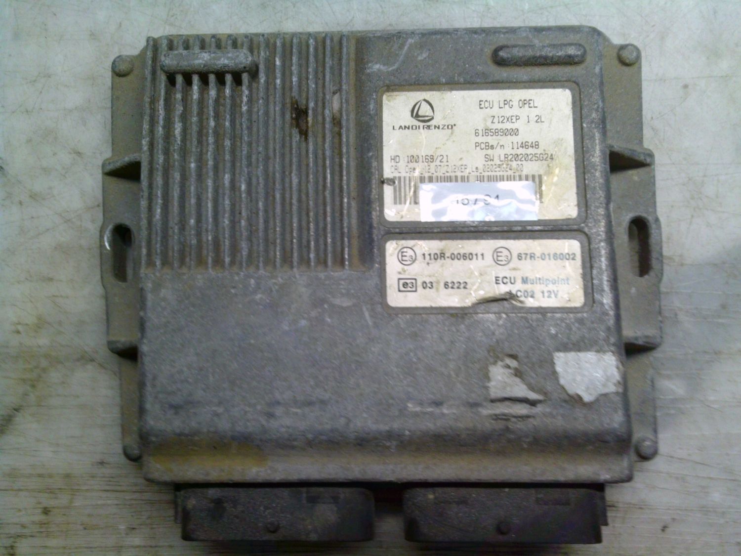 15-94 Centralina Gas Gpl Landi Renzo 616589000 HD 100169/21 Z12XEP 1-2L LC02 Opel Benzina / Gpl Corsa 15-94 Centralina Gas Gpl Landi Renzo 616589000 HD 100169/21 Z12XEP 1-2L LC02 Opel Benzina / Gpl Corsa
