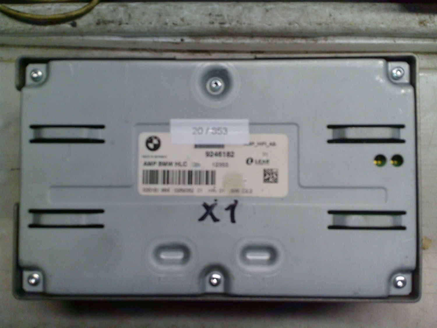 20-853 Amplificatore Audio Lear 9246182   AMP BMW HLC AMP_HIFI_AS 535181  BMW  SERIE X