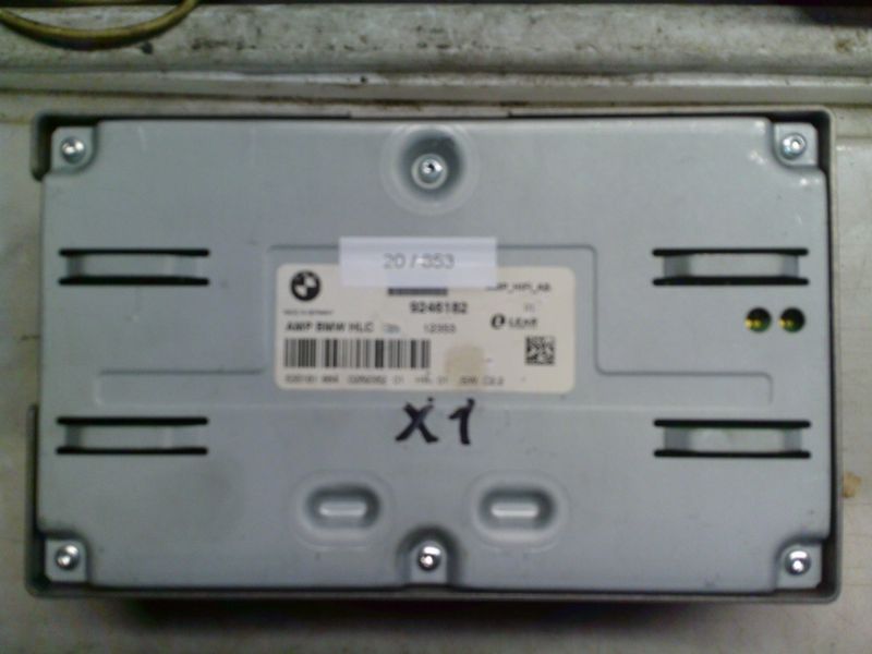 20-853 Amplificatore Audio Lear 9246182   AMP BMW HLC AMP_HIFI_AS 535181  BMW  SERIE X