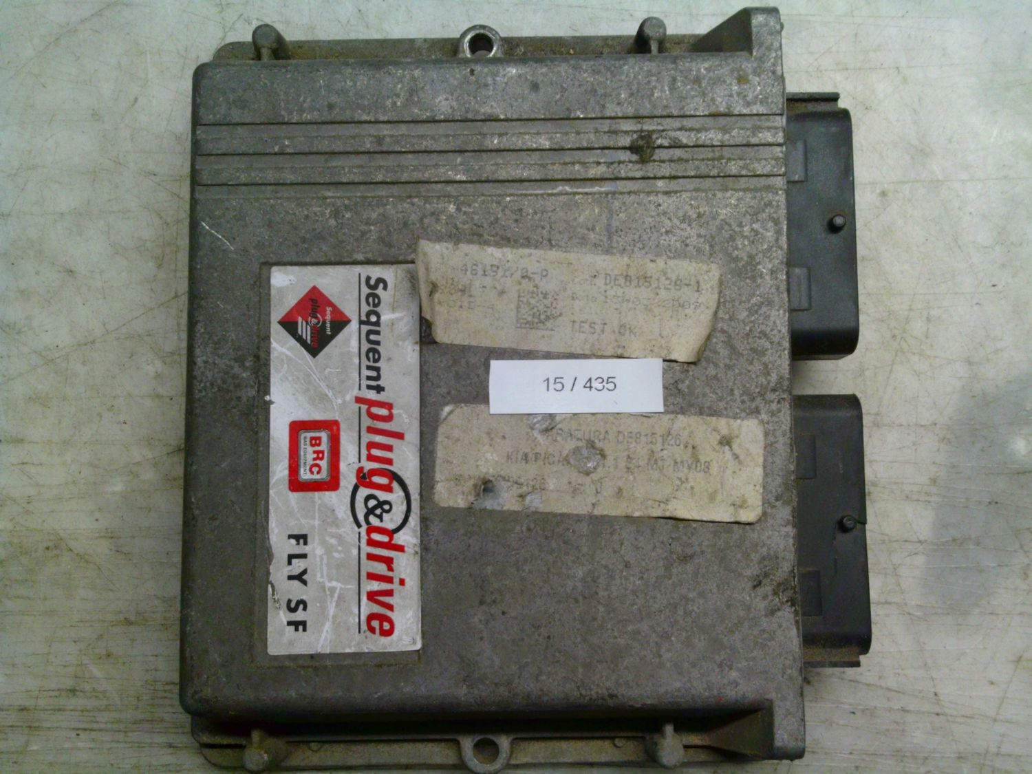 15-435 Centralina Gas Gpl Brc DE815126-1 DE8151261      KIA Benzina / Gpl PICANTO