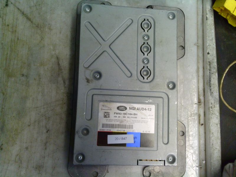 20-847 Amplificatore Audio Land Rover FW93-19C164-BH FW9319C164BH NGI AUD4-12    LAND ROVER  EVOQUE