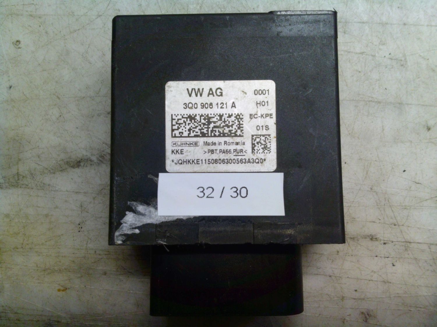 32-30 Centralina Pompa Alimentazione Kuhnke 3Q0 906 121 A 3Q0906121A EC-KPE VOLKSWAGEN Diesel VARIE 32-30 Centralina Pompa Alimentazione Kuhnke 3Q0 906 121 A 3Q0906121A EC-KPE VOLKSWAGEN Diesel VARIE