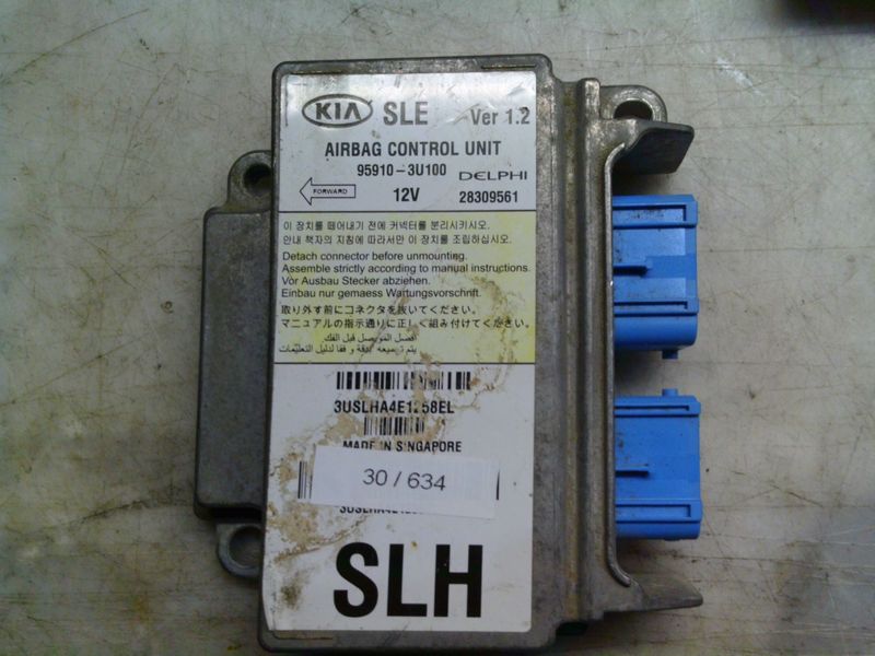 30-634 Centralina Airbag Delphi 28309561   95910-3U100 SLH   KIA  SPORTAGE