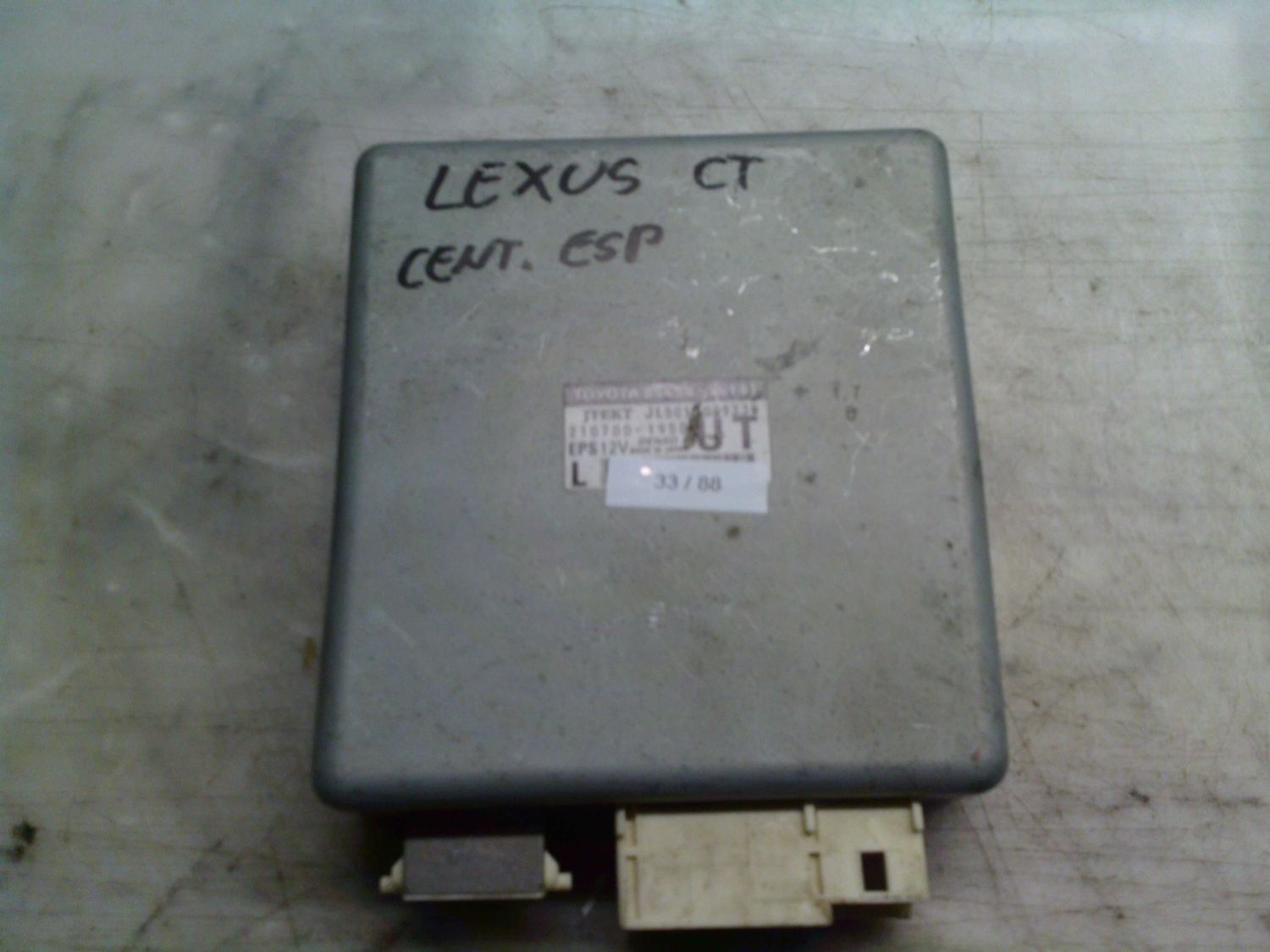 33-88 Centralina Servosterzo / Angolo Sterzata Toyota 89650-76141 8965076141 JL501-1950 UT LEXUS CT 200 33-88 Centralina Servosterzo / Angolo Sterzata Toyota 89650-76141 8965076141 JL501-1950 UT LEXUS CT 200