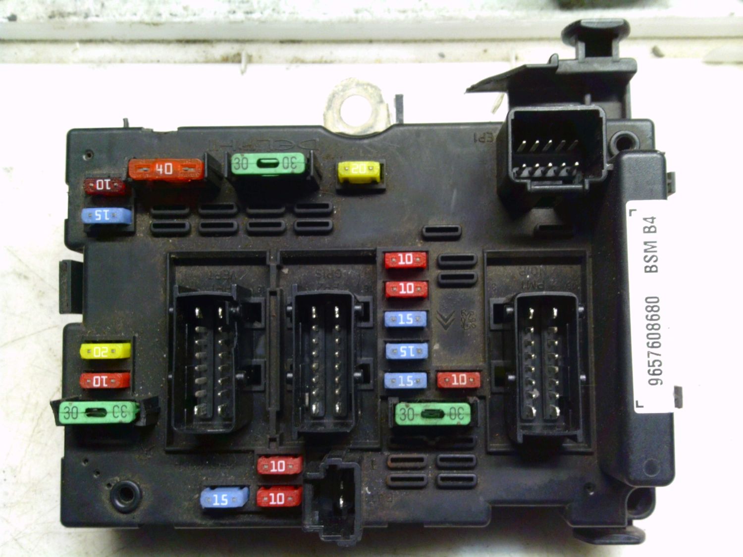 50-781 Body Computer Delphi 9657608680 BSM B4 Citroen / Peugeot Varie 50-781 Body Computer Delphi 9657608680 BSM B4 Citroen / Peugeot Varie