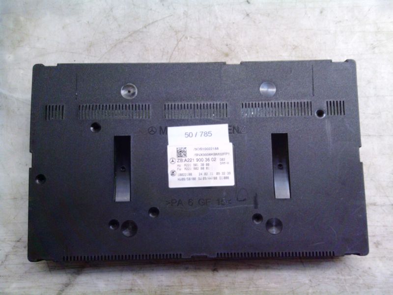 50-785 Body Computer Hella Kg A221 900 36 02 A2219003602 A221 901 30 00 A221 902 80 01   MERCEDES  CLASSE S