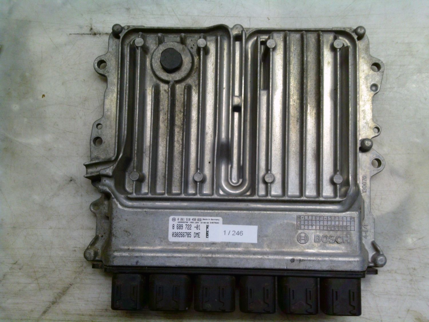 1-246 Centralina Motore Bosch 0 261 S18 458 0261S18458 8 689 722 - 01 1039S93750   BMW Elettrica / Benzina X 4