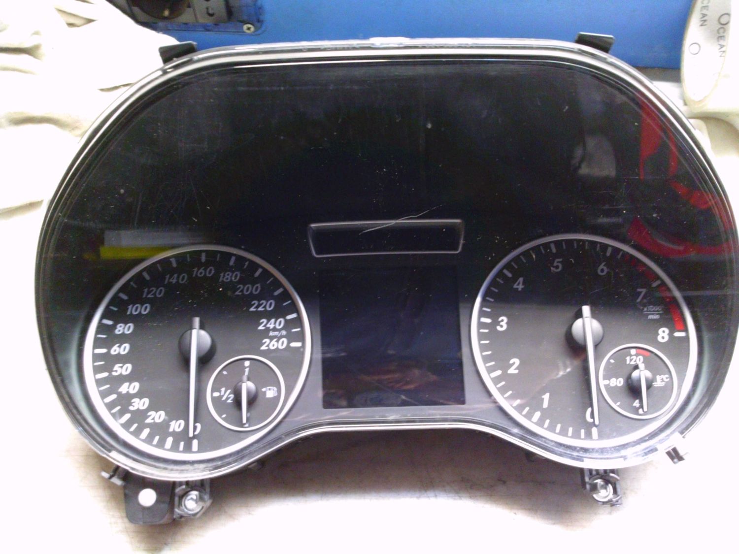 40-896 Quadro Strumenti / Contachilometri Bosch 0 263 698 221 0263698221 A156 900 84 02 Q002 ZGS_001  MERCEDES Benzina GLA