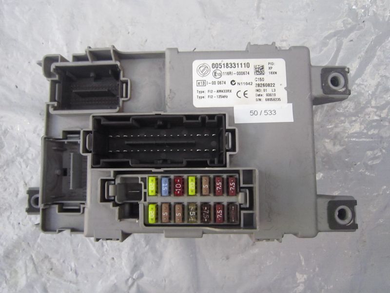 50-533 Body Computer Delphi 00518331110   28260822    Fiat  Diesel Doblo'
