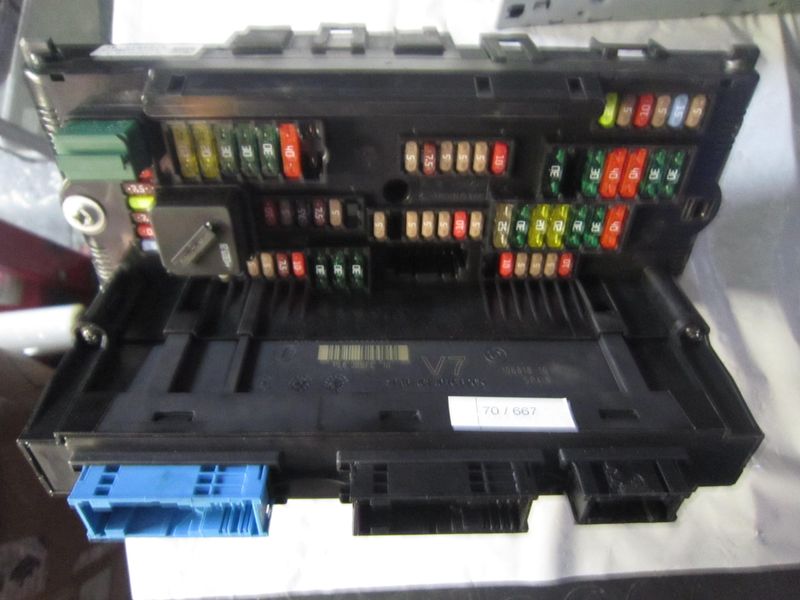 70-667 Centralina Modulo Confort Lear 6135 9312766-02 6135931276602 504D16F07 HW 7.18.1 SW 9.40.2 9252815-01 Bmw  Serie 1