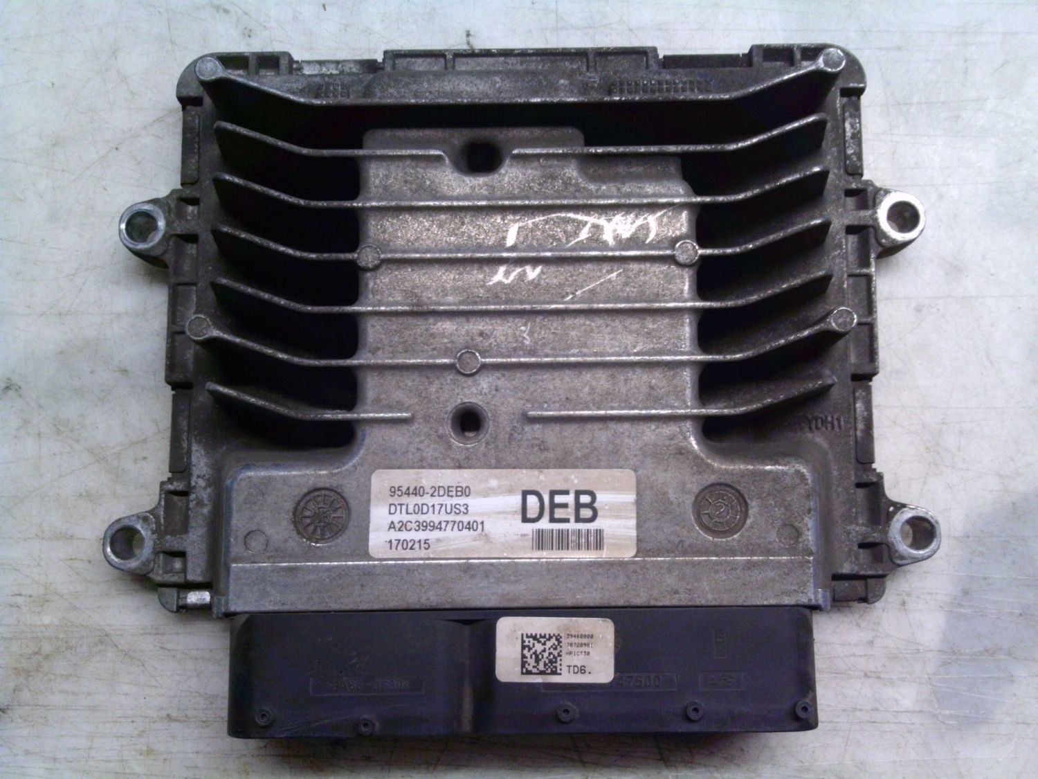 7-637 Centralina Motore Continental 95440-2DEB0 954402DEB0 A2C3994770401 95441-2DEB0 SIM2K-305  HYUNDAI Diesel Tucson