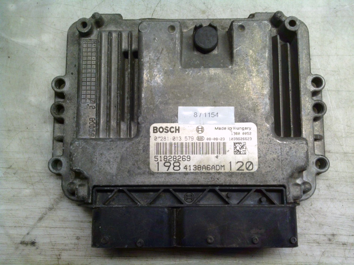 8-1154 Centralina Motore Bosch 0 281 013 579 0281013579 51828269 1039S26623 198  4138A6ADM 120  FIAT Diesel Bravo_Brava