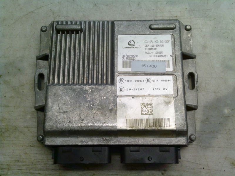 15-436 Centralina Gas Gpl Landi Renzo 616000709   HR10 169105671R HD 301390/36 SW RE360346X54  DACIA Benzina / Gpl Duster