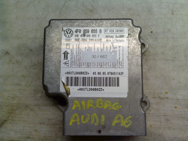 30-662 Centralina Airbag Siemens 5WK43416   4F0 959 655 B SME-RBG   AUDI  A 6