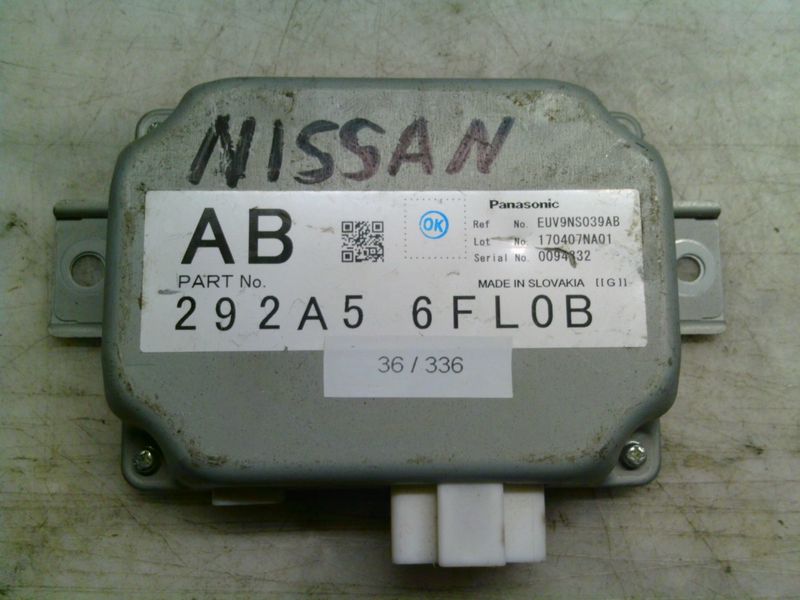 36-336 Convertitore Di Tensione Panasonic 292A5 6FL0B 292A56FL0B     NISSAN  QASHQAI