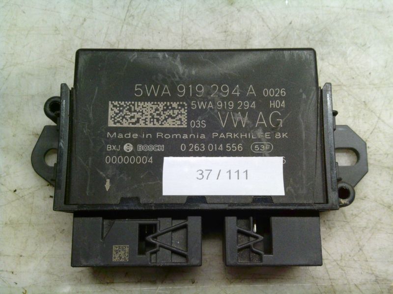 37-111 Centralina sensori parcheggio Bosch 5WA 919 294 A 5WA919294A 0 263 014 556 6002JP0908   VOLKSWAGEN  GOLF