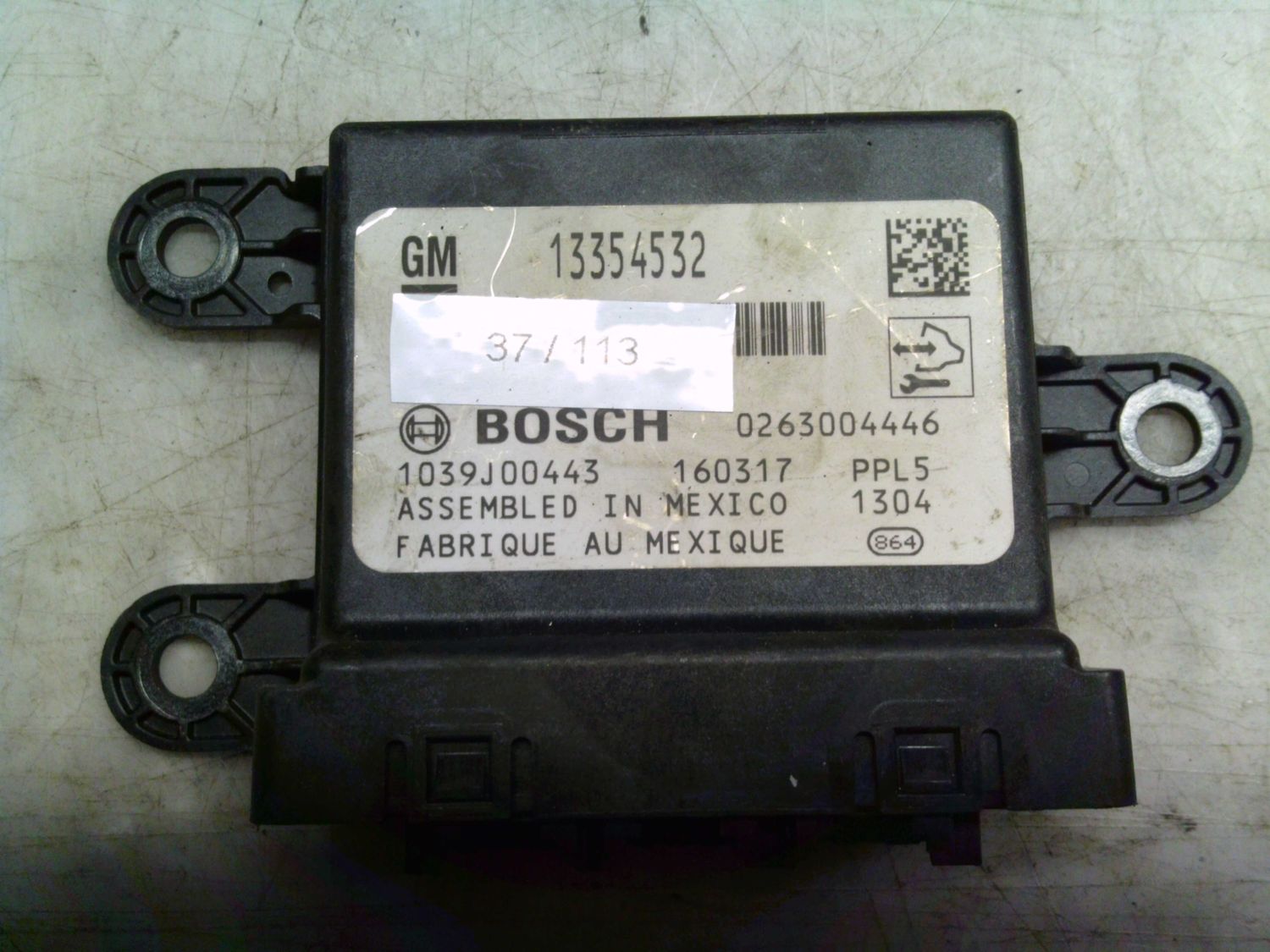 37-113 Centralina sensori parcheggio Bosch 0 263 004 441 0263004441 13354532    OPEL  Varie