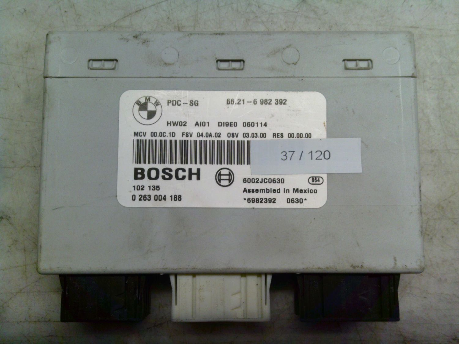 37-120 Centralina sensori parcheggio Bosch 0 263 004 188 0263004188 PDC-SG 66.21-6982392   MINI  Varie